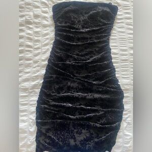 Windsor Black Textured Dress